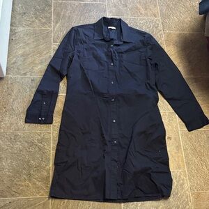 GAP Women's Navy Long Jacket